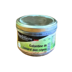 Galantine de Canard aux Cèpes