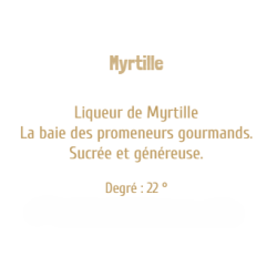 Liqueur de Grenouille - Myrtille