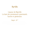 Liqueur de Grenouille - Myrtille