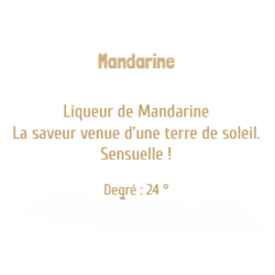 Liqueur de Grenouille - Mandarine